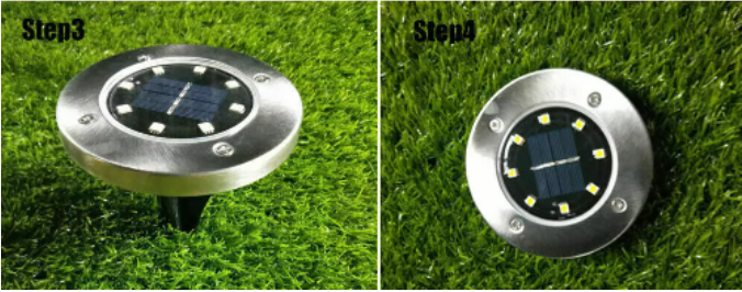 Garden Yard Decorative Solar Flood Lights with IP-65 LED Light Source and Solar Power