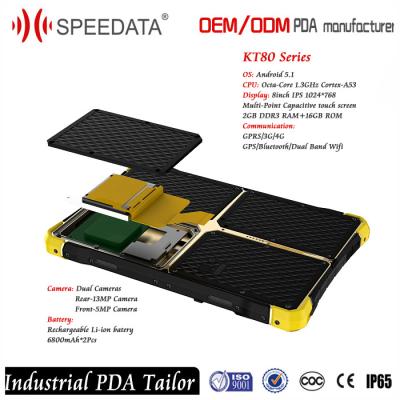 Блок развертки 13600mAh перезаряжаемые Li штрихкода андроида Handheld PDA - бата