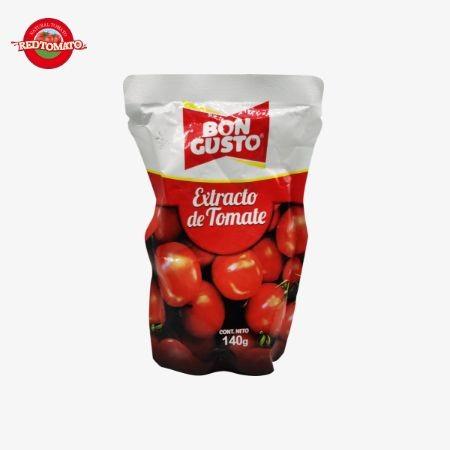 Sweet And Sour Tomato Paste In Sachet Stand Up 140g 30%-100% Purity