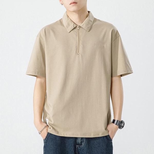 Custom Logo Casual Oversized T Shirt  Plus Size S Polo Shirt