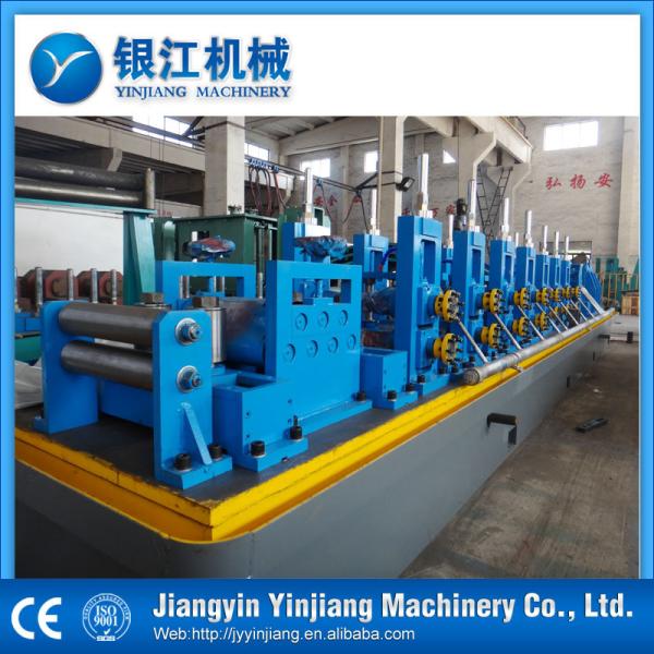 Welded Carbon Steel Gi Pipe Making Machine High Frequency 500kw ERW Tube Mill