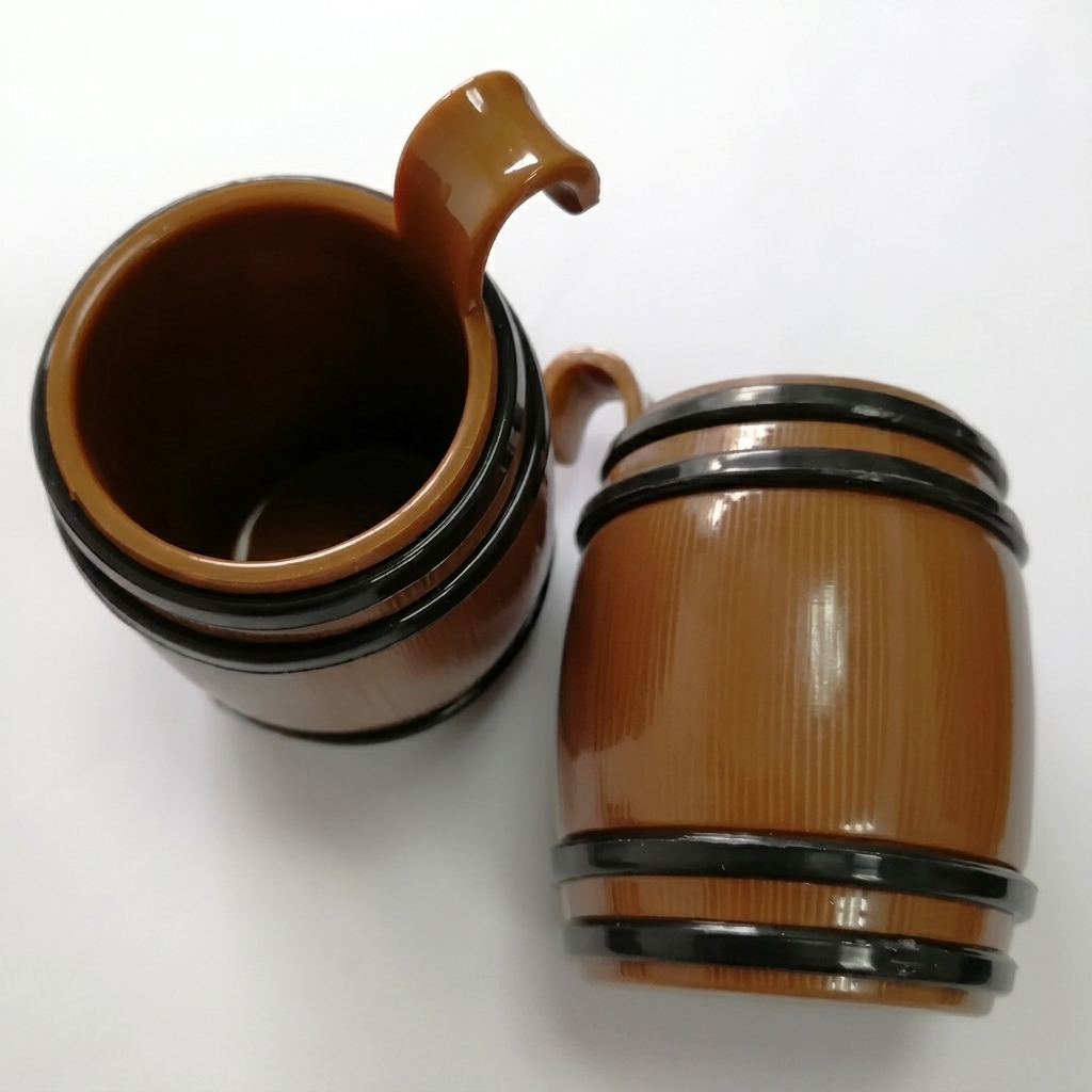 Custom Barrel Shot Glass 25ml / 50ml Whiskey Tasting Cup for Bar Promotions, Weddings & Corporate Gifts