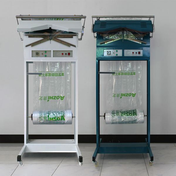 Dry Cleaning Shop Garment Suit Packing Machine Clothes Packaging and Sealing Machine