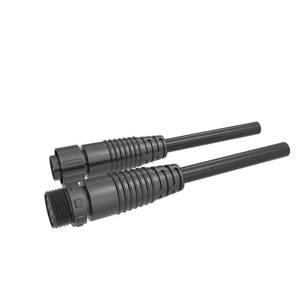 Outdoor M12 Waterproof Male Female Connector Docking Reverse Head Power Cable
