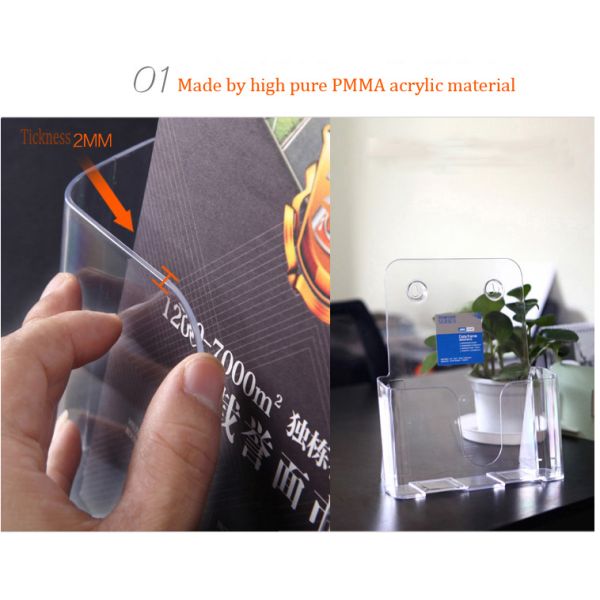 office leaflet holder plastic brochure holder plastic brochure holder one pocket  wall brochure brochure display