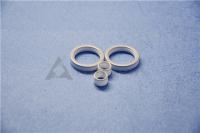 Cerâmica metalizada vácuo O Ring Electrical Metallized Ceramic Tube da alumina