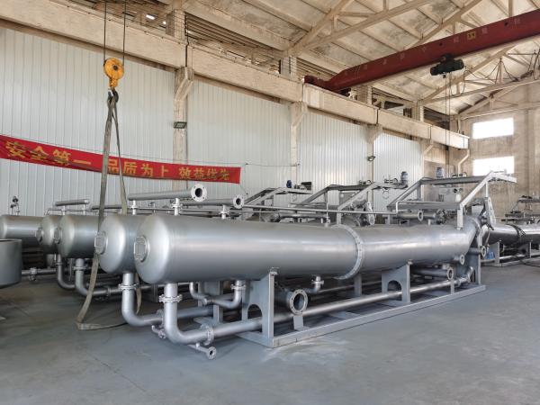 High Durability Woven Fabric Dyeing Machine With Double Tube