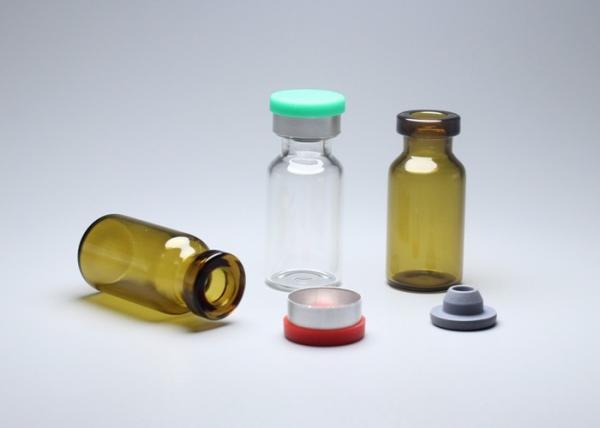 3ml cancelam e o tubo de ensaio ambarino do tubo de vidro da parte superior do friso da medicina