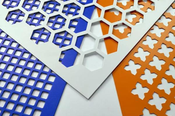 Custom Aluminum/Stainless Steel 304/316L Hexagonal Perforated Metal Sheet