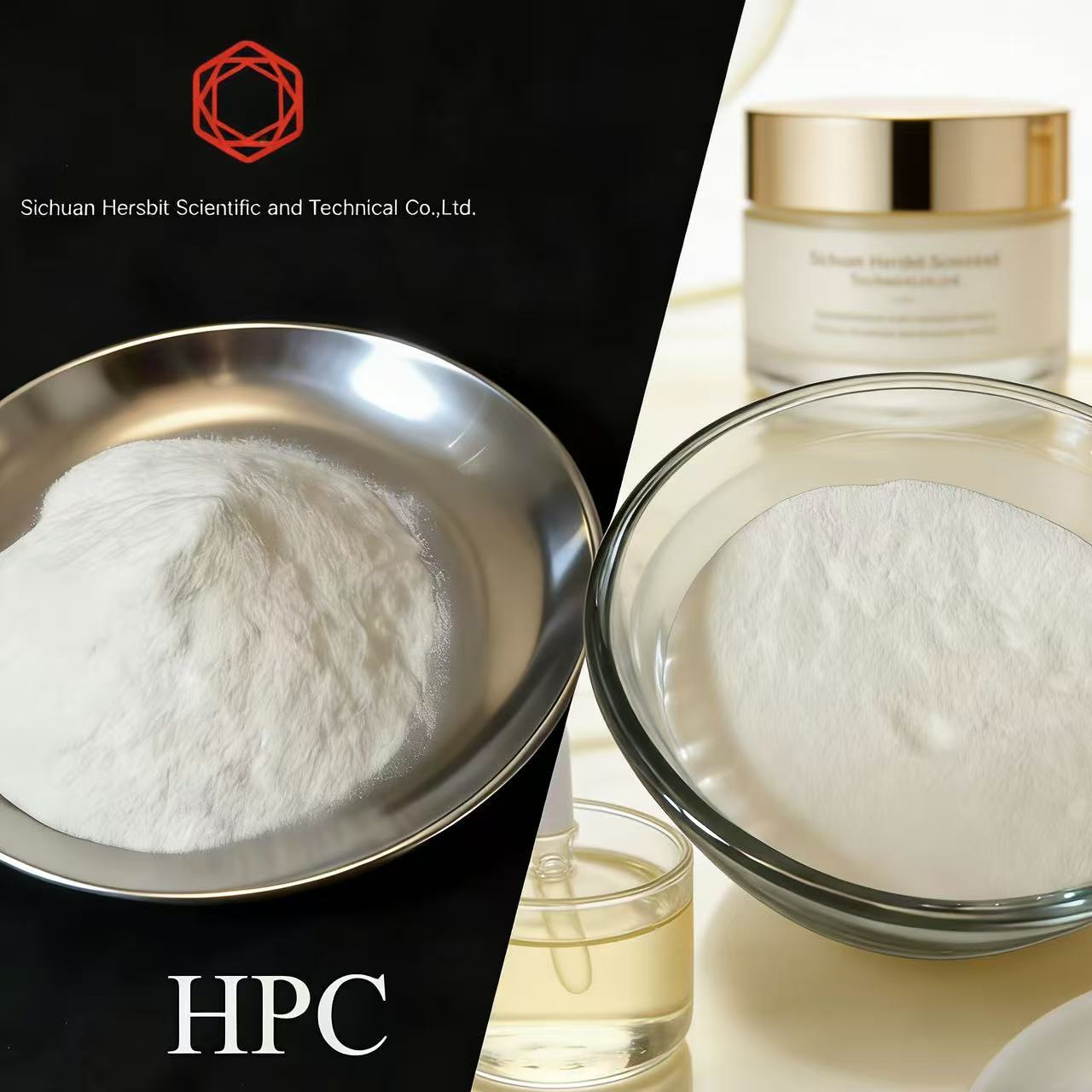 Hydroxypropyl Cellulose HPC Powder Improves Cream Texture Stabilizes Formula Without Sticky Residue