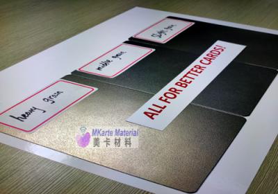 Placa de aço laminada Grained para a laminação dos smart card da personalização