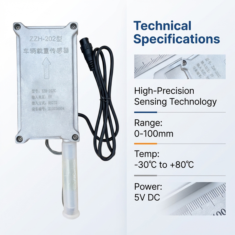 Construction Dump Truck Safety High-Precision Load Sensor and Mobile DVR Video Telematics System