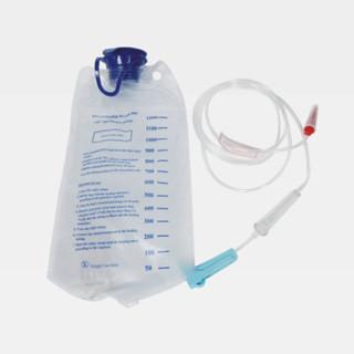 Single Use 1200ml, l000ml Enteral Feeding Set Bag With Screw Cap, Hanging Ring WL3005