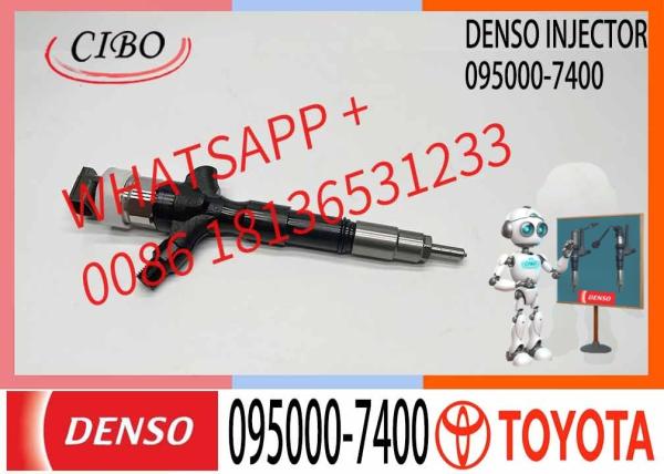 23670-30220 095000-7400 Diesel Fuel Injector for Denso Toyota Hilux 1KD/2KD-FTV Engine Common Rail Fuel Injector Engine Parts