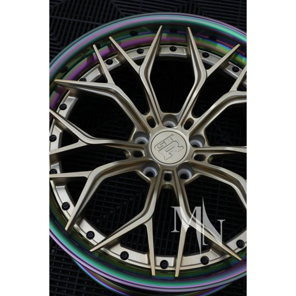 BMW F87 F80 F82 F83 F90 M2 M3 M4 M5 2 Piece Forged Wheels