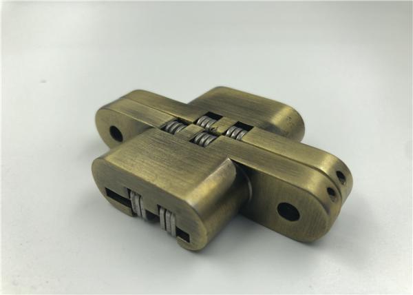 Mortise Mount Hidden Door Hinges For Wooden Door , Entrance Door