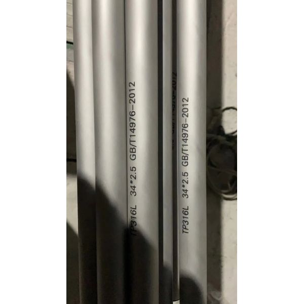 ASTM A312 TP316L SS Seamless Pipe with Cold-Drawn Technique and Polished Surface SUS316L Stainless Steel Pipe