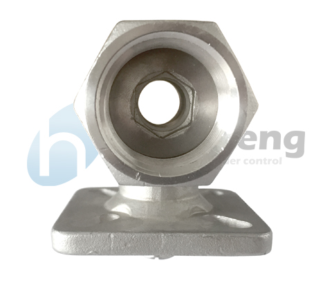 Шариковый клапан Нпт/Бсп привода нержавеющей стали 1/4 дюймов 304 продел нитку