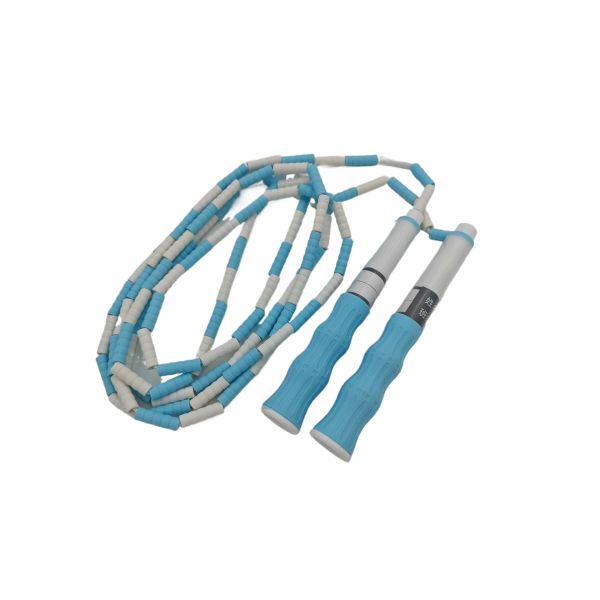 Green Color Unisex Bamboo Indoor Skipping Rope Exercise Skipping Rope For Kid Teenager