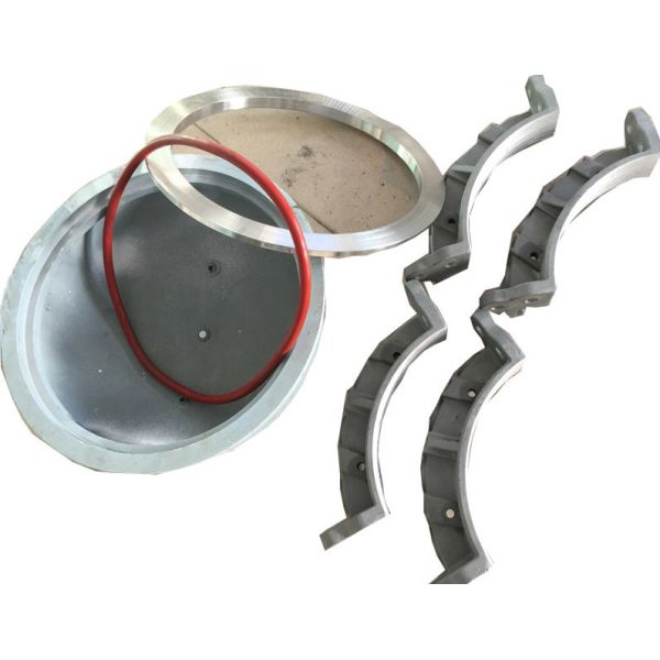 Heavy Duty End Closure For Plastic Pipes Equipped with Silicone Rubber Seal and Vent Valve for Hydrostatic Testing Performance