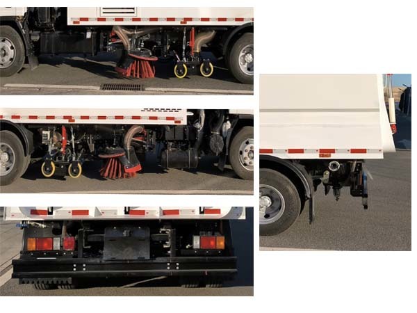 Compact and Maneuverable Street Sweeper Truck Designed for Efficient Cleaning in Narrow Streets