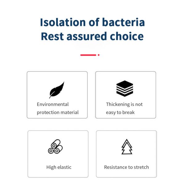 Стойкость к действию кислот алкалиа перчаток нитрила EN374 12X24CM медицинская