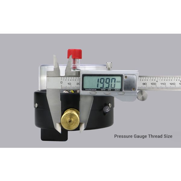 Customized OEM Support Electric Contact Manometer Pressure Gauges with 1.6% Accuracy