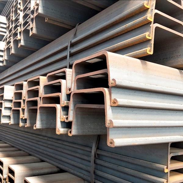 Q235 Q345 Q345b Structural Steel Profiles Type U Hot Rolled Sy295 Steel Sheet Piles