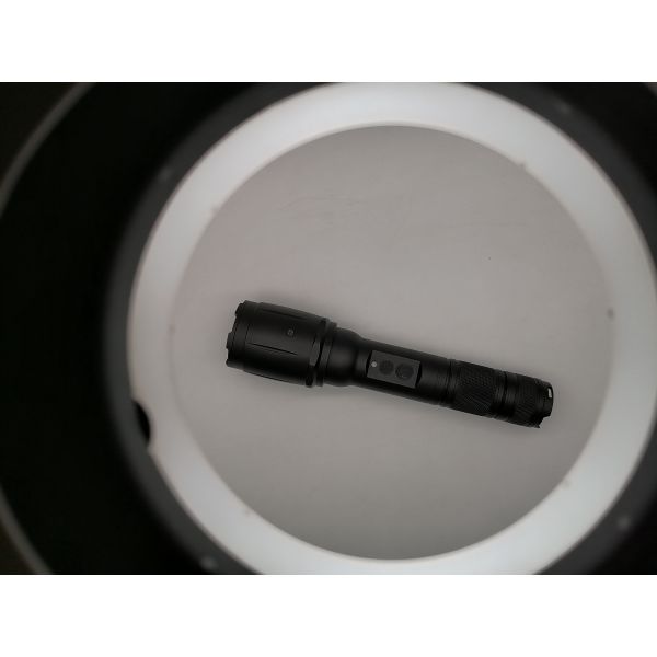 Industry Long Range LED Laser Rechargeable Flashlight with Effective Distance 3-30m