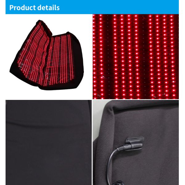 Домашняя светодиодная инфракрасная терапия красным светом Сауна Покрывало для выздоровления 660nm 850nm