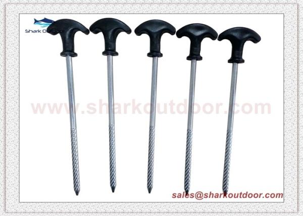 Portable Spiral Tent Peg Set Outdoor Awning Camping Tent Peg Stakes Nail Ground Anchor