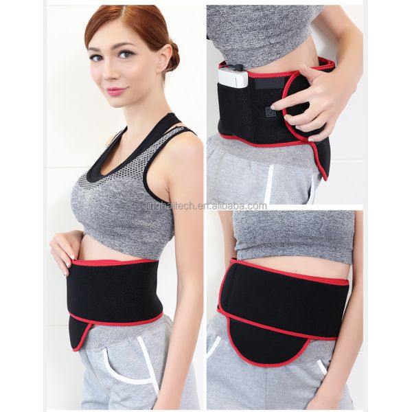 10000 мАч аккумуляторная батарея с подогревом жилет теплый пояс матки 108*28 см