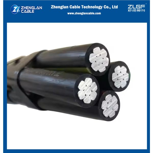 French Standard Bt aé Rien ABC Cable 3x50+54.6mm2 NFC 33-209 AAC+XLPE/AAAC+XLPE
