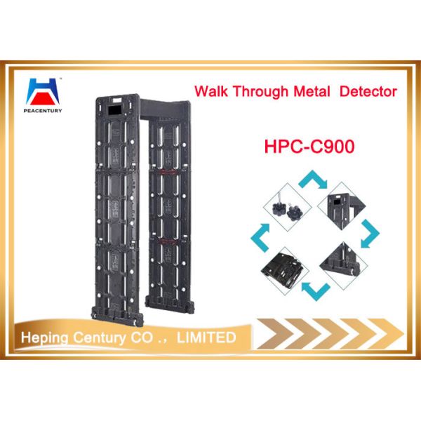 Touch Screen Portable 24 Sensitivity Detect zones Door frame metal detector