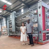 Sistema de gaiolas de frango galvanizadas a quente 25 anos de vida útil para criação de frangos Emily Wang
