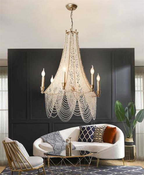Long chandelier crystal decoration lamp hall lighting villa building spiral staircase chandeliers(WH-CI-121)