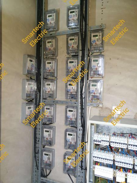 Keyboard-style Smart Prepaid Electricity Meter with RF Reader and Load Control Function
