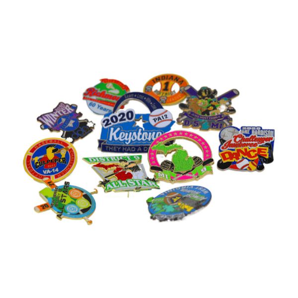 Épinglettes personnalisées en émail doux - 1,5 po - Badges en métal