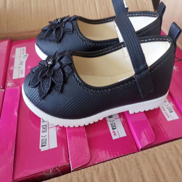 Tricolor Thick Soled girls toddler Cloth Mary Jane Shoes Ventilation