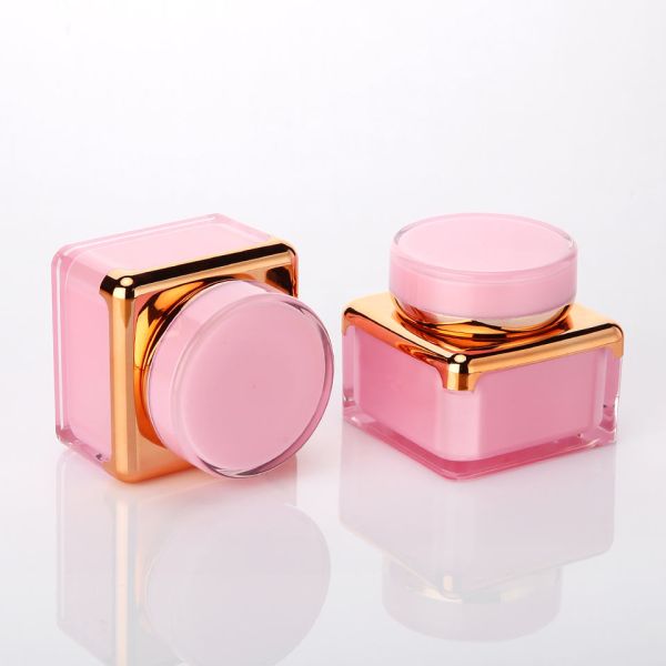 набор контейнера роскошной акриловой сливк бутылок 30g 50g лосьона 1oz косметической упаковывая