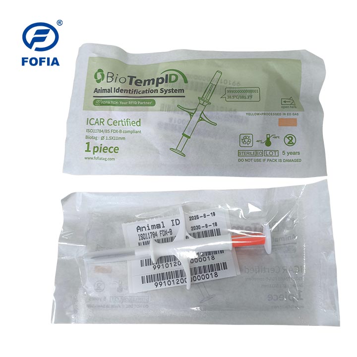 Wholesale High Quality FDX-B Microchip with 134.2khz Other Pet Products Rfid Waterproof Mini Tag EM4305 Microchip