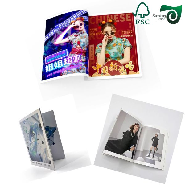 FSC 300gsm 350gsm C2S Double Sided Glossy Paper  25 38 Inches