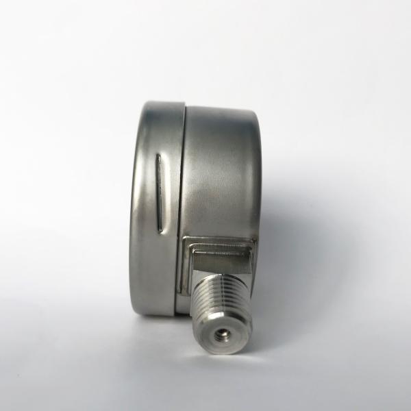 2.5 30 PSI Glycerin-filled Manometer SUS 316 Tube/Socket All Stainless Steel Pressure Gauge