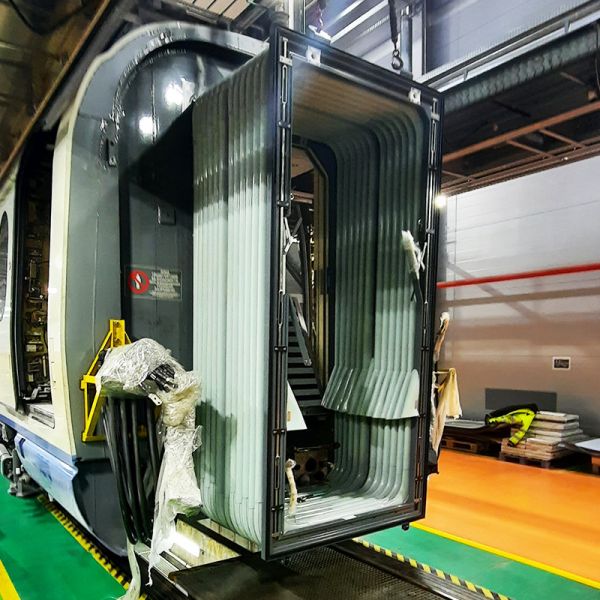 Air Resistance High-speed Rail EMU Flexible Gangway
