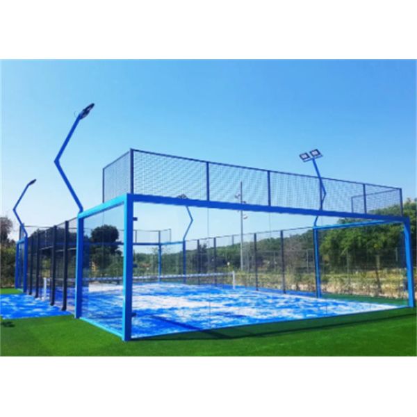 Panoramic Padel Tennis Court Design Production Construction Provider