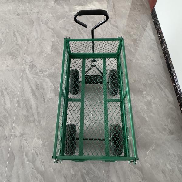 Green Garden Mesh Cart The Perfect Companion for Your Gardening Journey