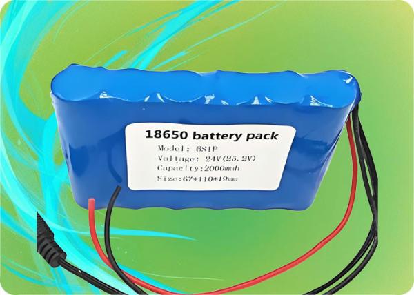 2Ah 22.2 V バッテリーパック 5A リチウムイオン バッテリーパック オーダーメイド 300 サイクル