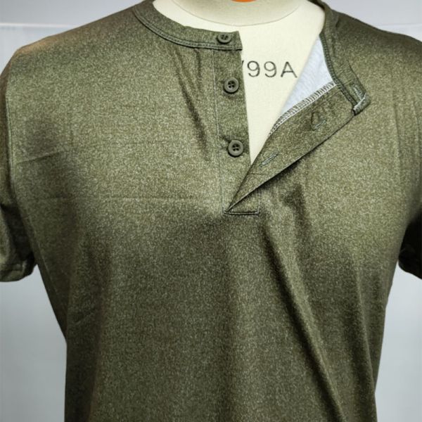 Polyester Anti Wrinkle Military Military Tactical Shirts T Shirts High Plasticity V Neck