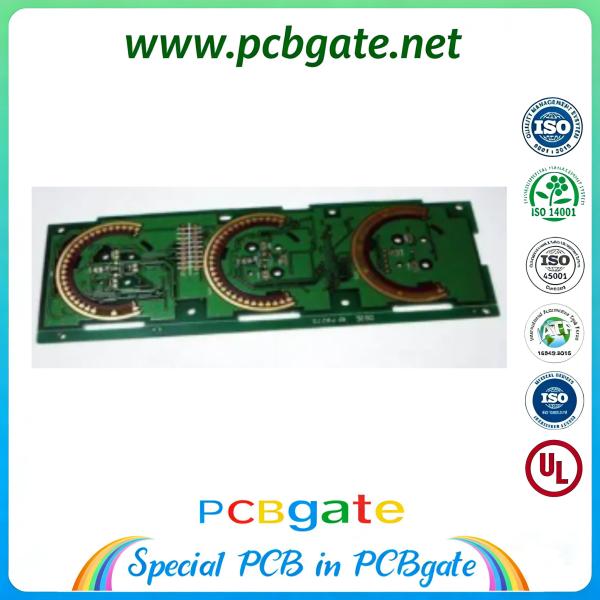 FR4 electric grinder carbon ink PCB for power tool speed control triggers. 