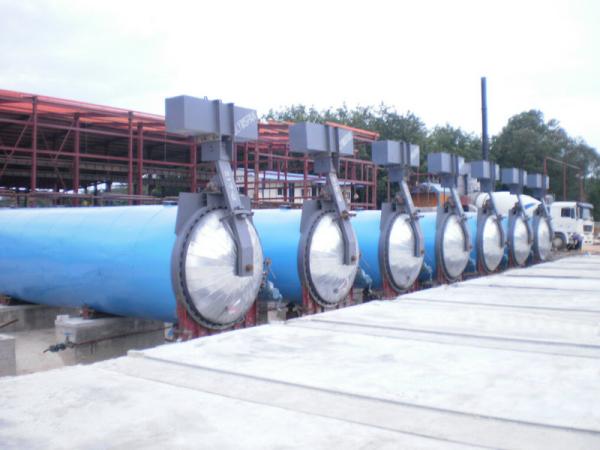 Equipamento ventilado do vapor da autoclave do bloco de cimento AAC para industrial químico